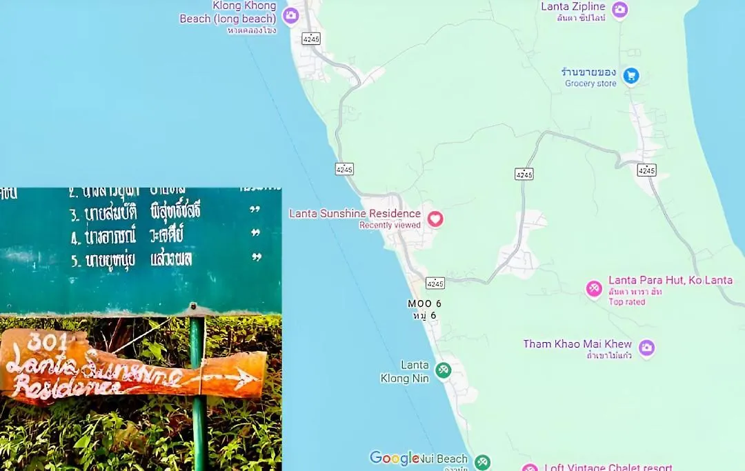 Lanta Sunshine Residence Apt 3 Two Bed Apartment With Ac And Work Space Ko Lanta